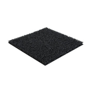 Tapis Spaghetti en PVC Noir
